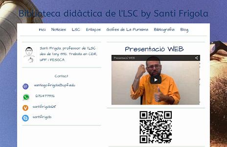 Biblioteca didàctica de LSC de Santi Frigola