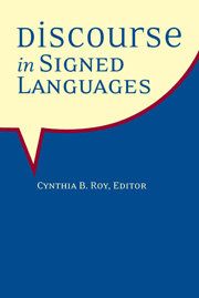 Discourse in signed languages