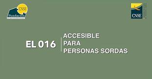 El 016 accesible para personas sordas [vídeo]