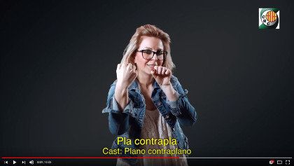 Glossari audiovisual bàsic en llengua de signes catalana