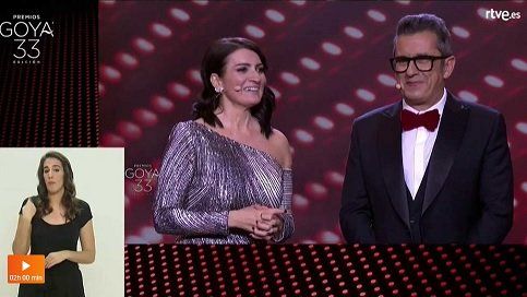 XXXIII Premios Goya en lengua de signos española [vídeo]
