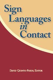 Sign languages in contact