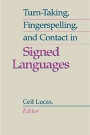 Turn-taking, fingerspelling, and contact in signed languages