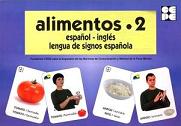 Alimentos 2: español-inglés-lengua de signos española