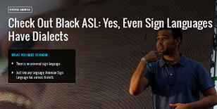 Check Out Black ASL: yes, even sign languages have dialects