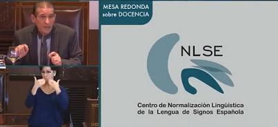 II Seminario CNLSE: perfiles profesionales vinculados a la lengua de signos española: mesa redonda sobre docencia