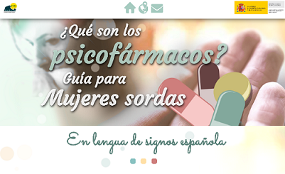 ¿Qué son los psicofármacos? Guía para mujeres sordas en lengua de signos española