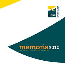 Memoria CNSE: 2010