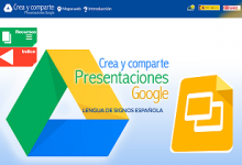Crea y comparte presentaciones Google en lengua de signos española