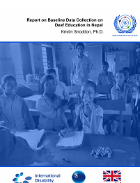 Report on Baseline Data Collection on Deaf Education in Nepal