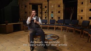 Working in the theatre: sign language theatre [vídeo]
