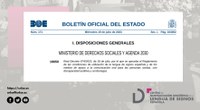 ⛶ 'El Consejo de Ministras aprueba el Reglamento de las condiciones de utilización de la lengua de signos española y de los medios de comunicación oral para las personas sordas, con discapacidad auditiva y sordociegas'