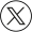 Logotipo de X