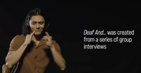 ⛶ 'Deaf Identity: Episode One of "Deaf And..."'