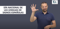 ⛶ 'Día Nacional de las Lenguas de Signos Españolas 2019 [vídeo]'