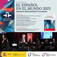 ⛶ 'Presentación de El español en el mundo 2025: Anuario del Instituto Cervantes'