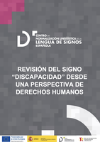 ⛶ 'Revisión del signo DISCAPACIDAD desde una perspectiva de derechos humanos'