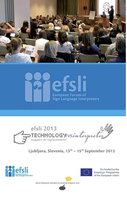 ⛶ 'Technology versus Interpreter: Support or Replacement?: Conference Proceedings 2013'