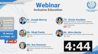 ⛶ 'Webinar: Inclusive education [vídeo]'