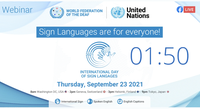 ⛶ 'Webinar: Sign language are for everyone! [vídeo]'