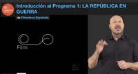 ⛶ 'Filmoteca Española: la guerra filmada signada'