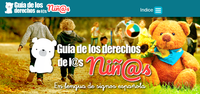 ⛶ 'Guía de los derechos de los niños en lengua de signos española'